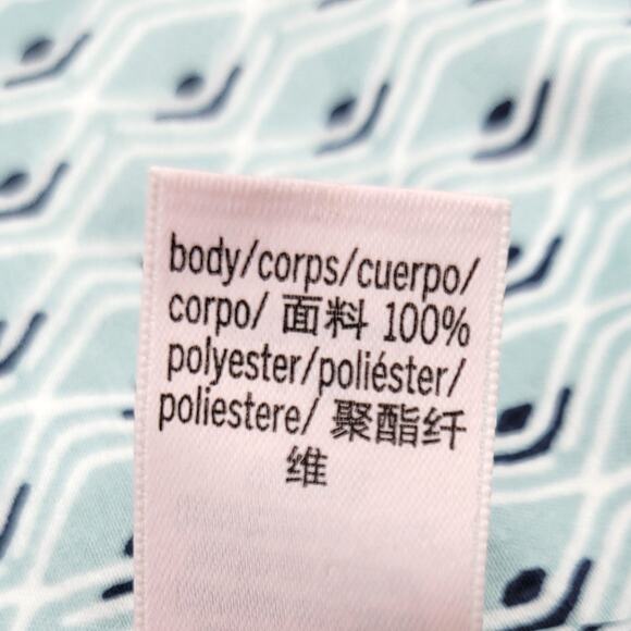 Victoria's Secret Camisole Large Mint Green Satin Art Deco Adjustable Straps - Picture 10 of 12